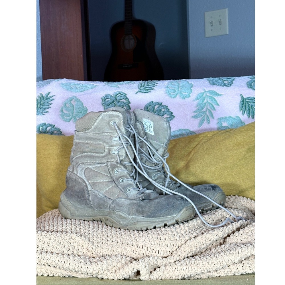 Rocky RK6611 Mens Tan Genuine Leather Upper Combat Boots Size‎ 12M